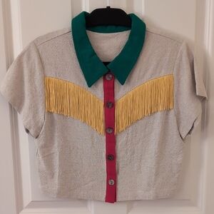 Fashion Brand Company - Western Fringe Blouse